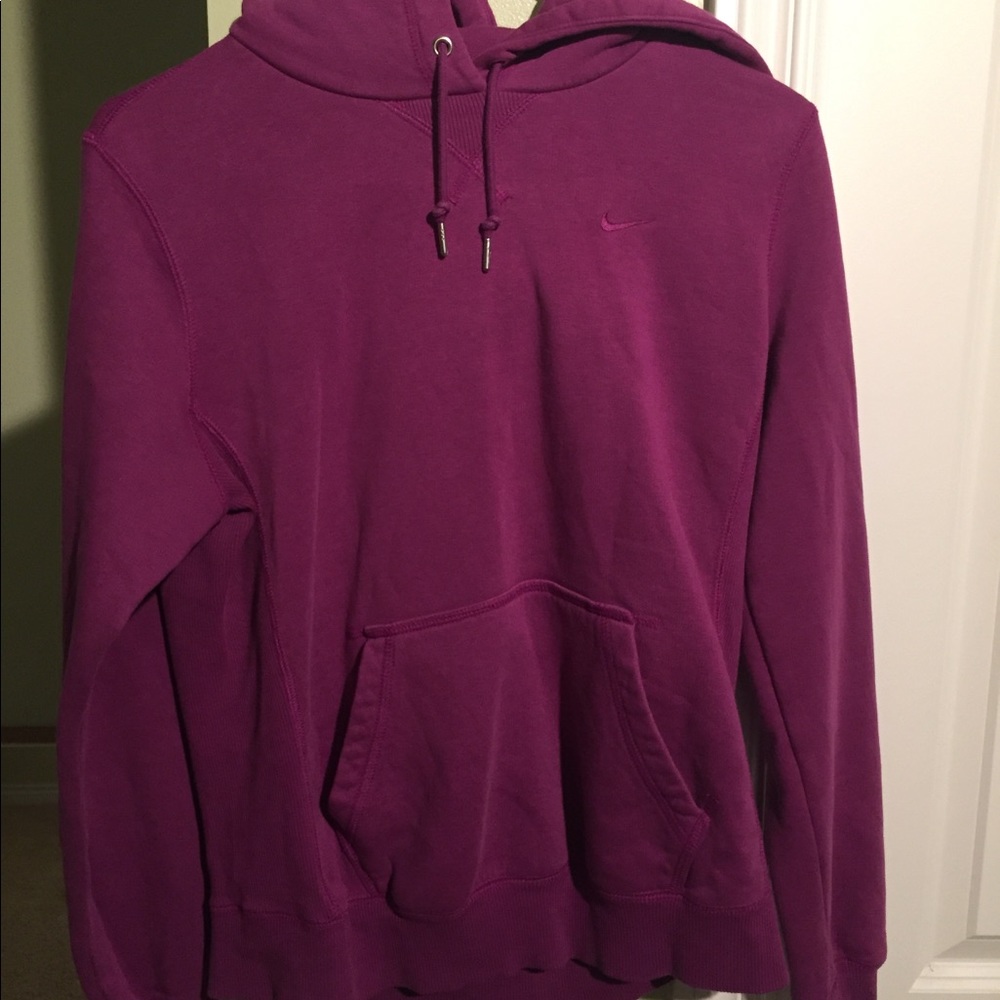 Purple Nike hoodie